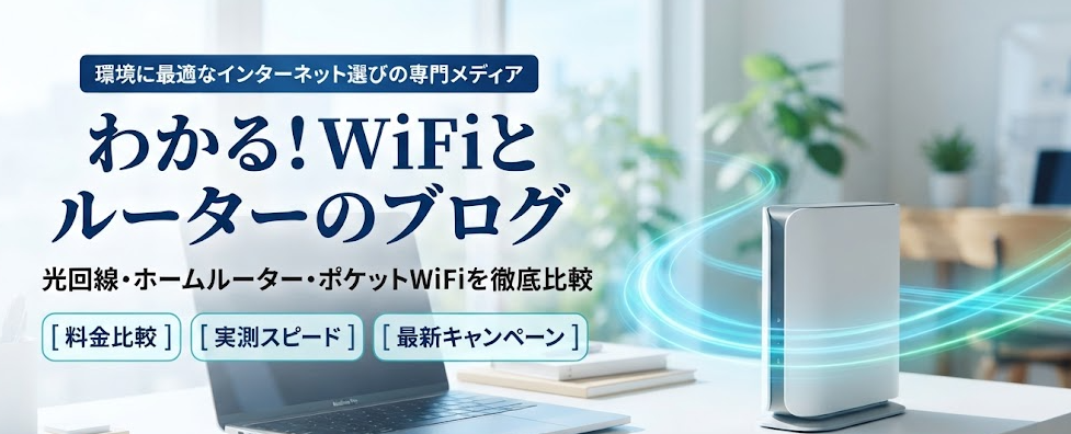 わかる！WiFiとルーターのブログ